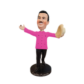 Arturo Fuente Carlito Fuente Jr. Bobble Head - Pink